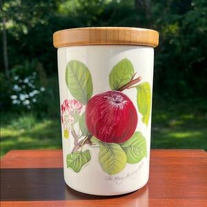 Portmeirion Pomona Susan William-Ellis Morning Apple Kitchen Storage Canister